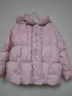 メゾピアノ 110 ピンク ダウンコート