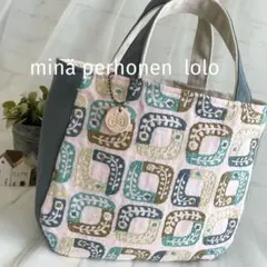 60705B ハンドメイド ミナペルホネン ショルダーバック - メルカリ