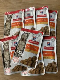 ヒルズ サイエンスダイエット アダルト 1-6歳 チキン 8袋のサムネイル
