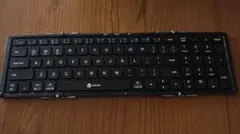iClever アイクレバー 折りたたみ式キーボード IC-BK09ブラック