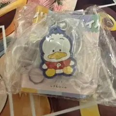 サンリオキャラクターズ　シリコンモバイルリング　ペックル