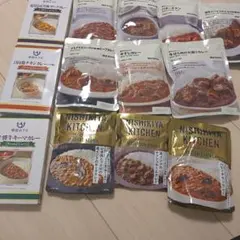 無印、帝国ホテル・NISHIKIYA KITCHEN カレーセット13個のサムネイル