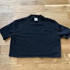 Nike ブラック クロップドTシャツ M