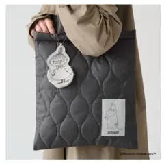 ESSEエッセ　新年特大号付録　ムーミンキルティングバッグ&チャームポーチ