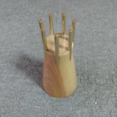 木製スパイク付き収納アイテム