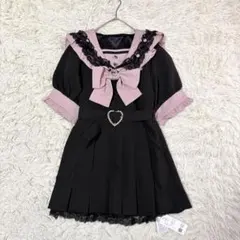 未使用品】Dear My Love Whip 十字架レースセーラーワンピース - メルカリ