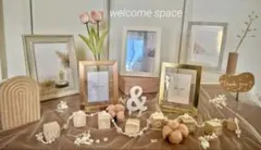 結婚式　ウェルカムエリア装飾セット