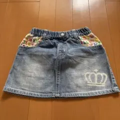 ベビードール　デニムスカート 120cm
