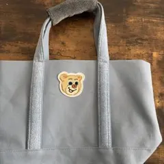 グレー トートバッグ