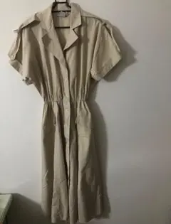 古着屋Boudoir ヴィンテージストライプシャツワンピース