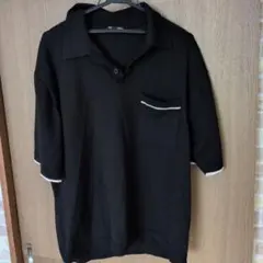 GU ポロシャツ ブラック Lサイズのサムネイル