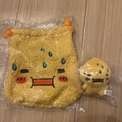 しずくちゃん ふわふわぬいぐるみ&巾着 アセオ君