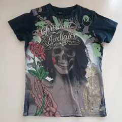 Christian Audigier スカルTシャツ