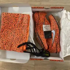 NIKE 陸上スパイク オレンジ 水玉柄 オリンピックモデル - メルカリ