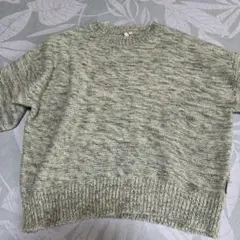 Auntie ゆったり長袖ニットセーター