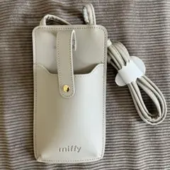 【最終値下げ】リンネル　2月号付録　miffy スマホショルダー