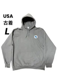 USA/that guy メンズフード付きパーカー グレーLサイズ