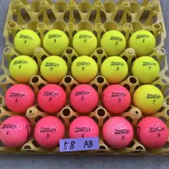 58 TOBUNDA AB品 20球 ロストボール　ゴルフボール