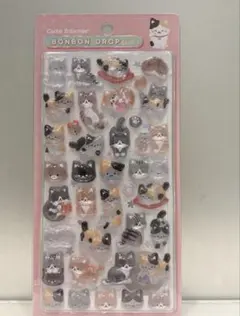 ボンボンドロップシール本日発送　和猫 和柄 【国内正規品】