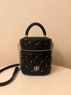 バニティバッグ RANDA ハートスタッズ 黒 - メルカリ