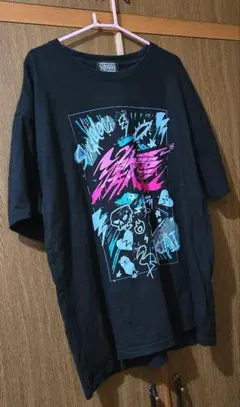 syudou 激愛 オーバーサイズTシャツ BLACK L