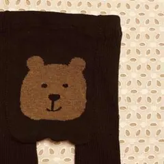 新品12-24m babyGAP くまさんタイツ
