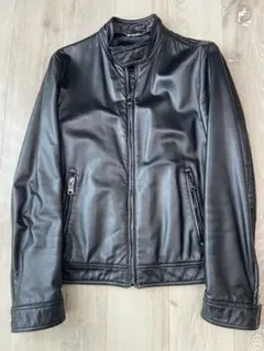 D&G ブラック シングルライダースジャケット 2025年最新】D&G ／ Dolce＆Gabbana メンズ シングルライダースの人気