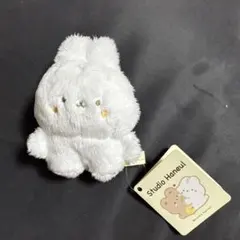 Studio Haneul ホワイトぬいぐるみ・マスコット　がま口