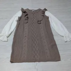 レディース　INGNI　ニット　ワンピース