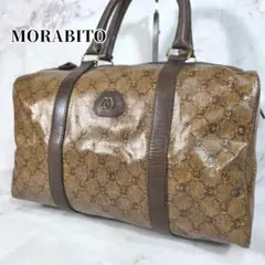 상태좋음 MORABITO 모라비토 보스턴 백 총무늬 여행 대용량 출장