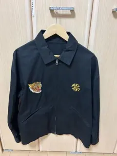 PURPLE&YELLOW コットンツイル ベトジャンblack Ssize