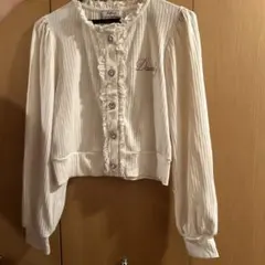 Ank Rouge 春服 長袖 白 ガーリー