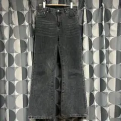 MASONPRINCE ブラックデニム　ブーツカットデニム