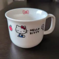 サンリオ　横向き　ハローキティ マグカップ　陶器　箱付き