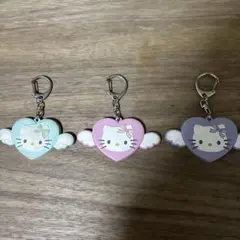 中古品　キティ　キーホルダー　3個