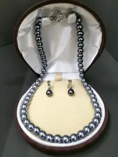 【新品未使用】パールフォーマルネックレス＆イヤリング