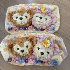 ディズニーシーにて購入　ダッフィー　シェリーメイ　ティッシュボックスカバー　2点