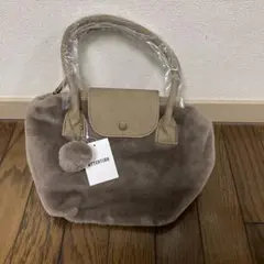 ファーバッグ ハンドバッグ