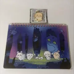 ちいかわパーク リングノート （暗い森） メタルチャーム ラッコ セット