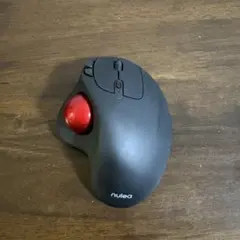 Nulea M501 ワイヤレス トラックボールマウス 3台接続可　レッド