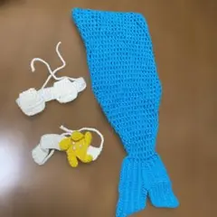 ベビーコスチュム人魚の尾の
