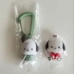 ポチャッコ カラフルカラビナマスコットチャーム/ふわわフロッキーマスコット