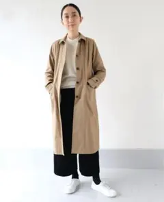 chiclin ステンカラーコート　ボアライナー付き