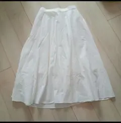 UNIQLO　シアサッカーサーキュラースカート