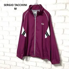 SERGIO TACCHINI 長袖　ウインドブレイカー　ピンク　M