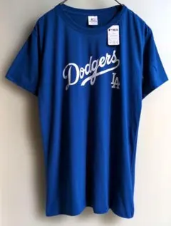 L【値下】MLB ドジャース ロゴ Tシャツ 吸汗速乾のサムネイル