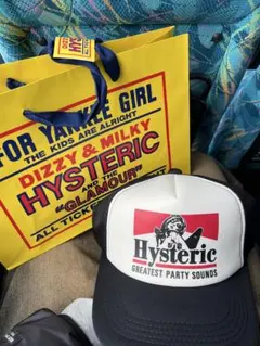 ヒステリックグラマー　メッシュキャップ　ギターガール