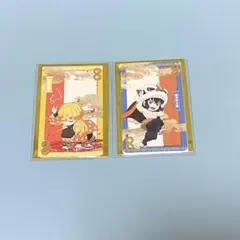 鬼滅の刃　中国限定ブロマイド【我妻善逸】【嘴平伊之助】