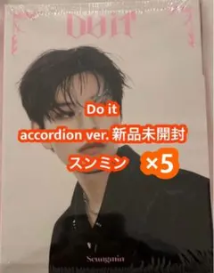 スンミン 新品未開封 straykids do it accordion 5枚