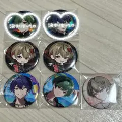 にじさんじ ART OF NIJISANJI ランダムマット箔押し缶バッジセット